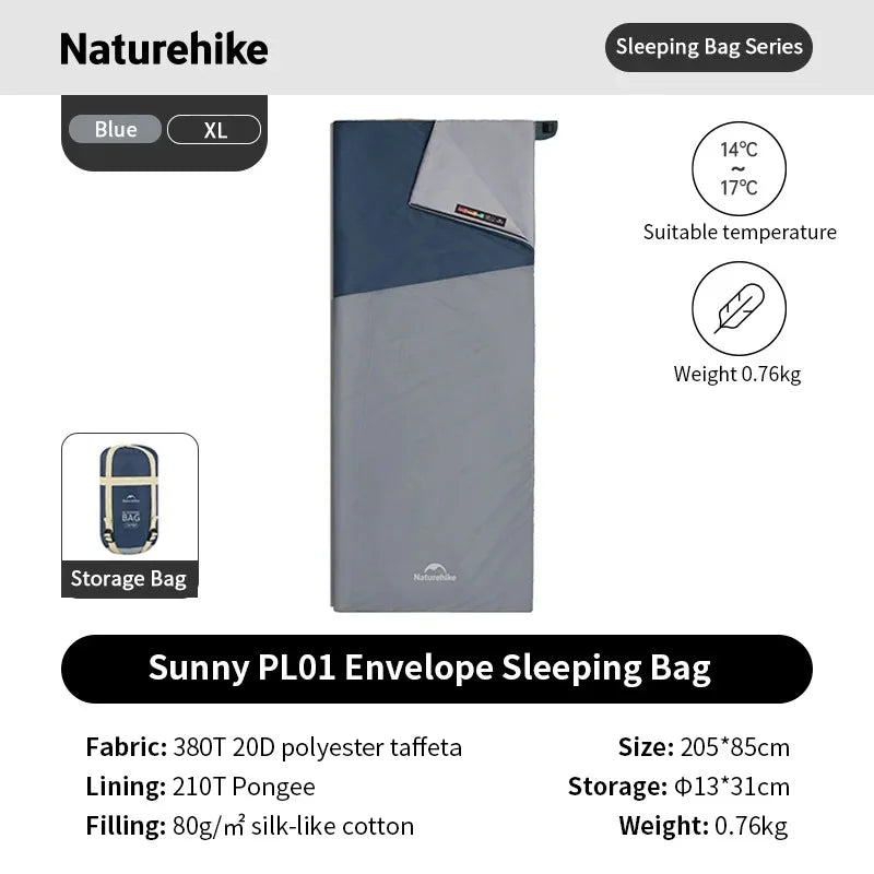 Naturehike Lightweight Compact Camping Sleeping Bag For Outdoor Adventures