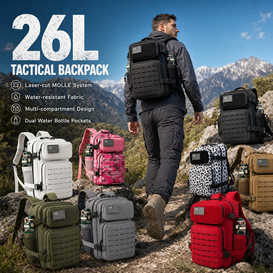ReFire Gear Tactical MOLLE Hiking Backpack