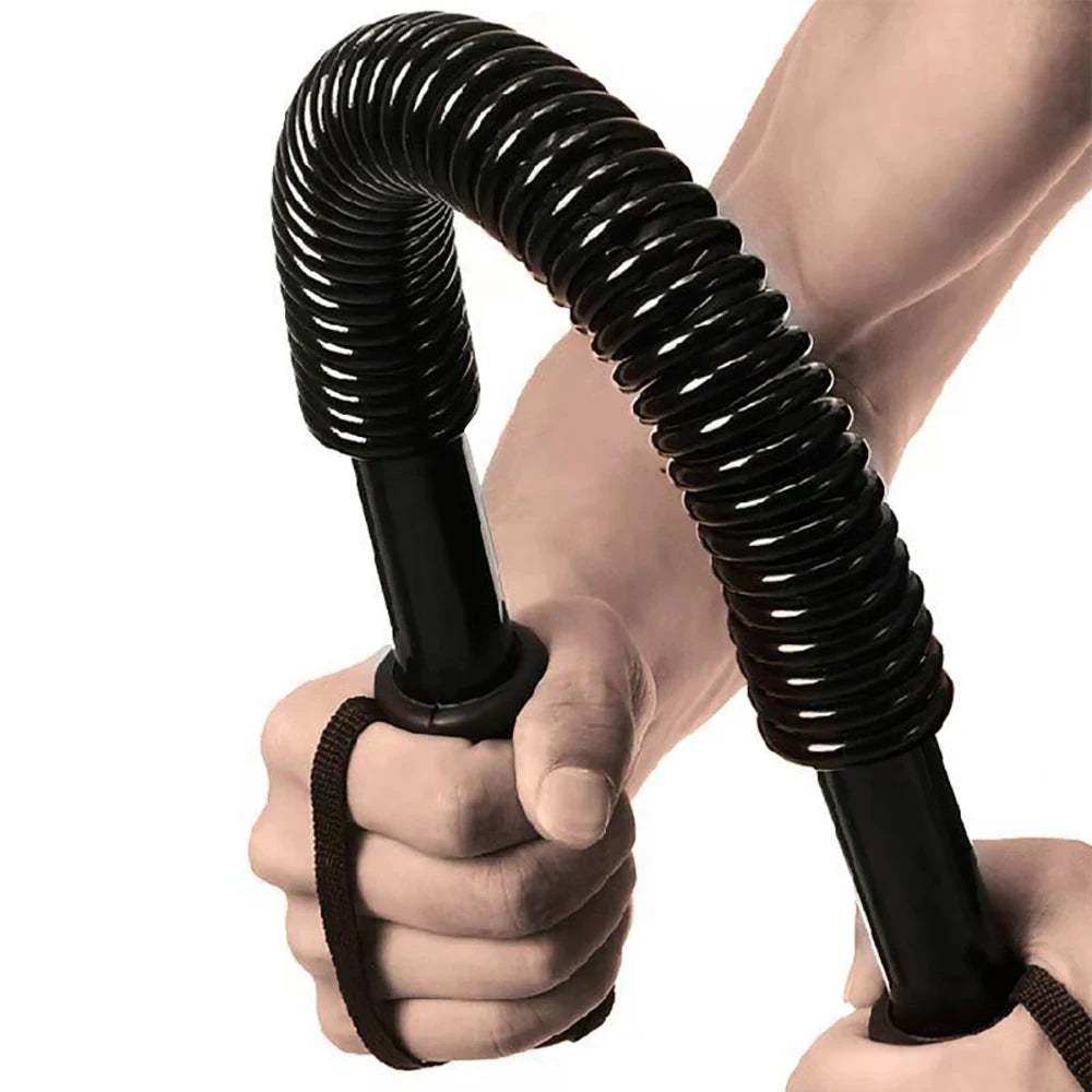Spring Arm Strength Bar for Chest and Biceps Training
