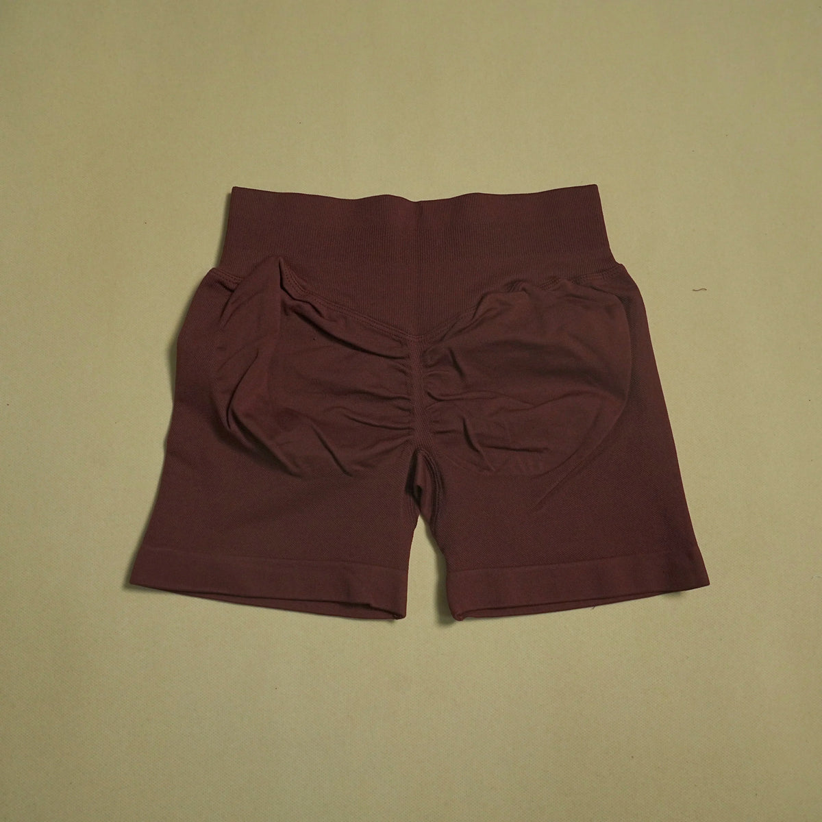 Womens High Waist Scrunch Butt Yoga Workout Shorts