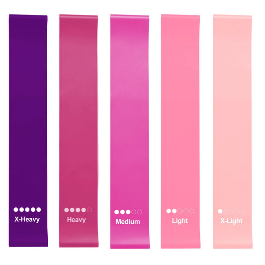 Resistance Loop Bands for Fitness Yoga and Exercise
