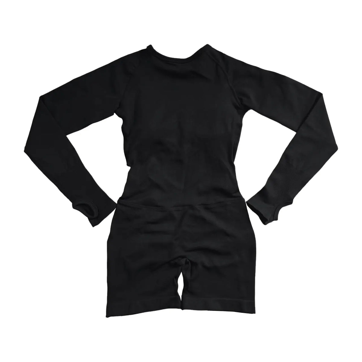 NCLAGEN Women's Seamless Long Sleeve Yoga Workout Jumpsuit