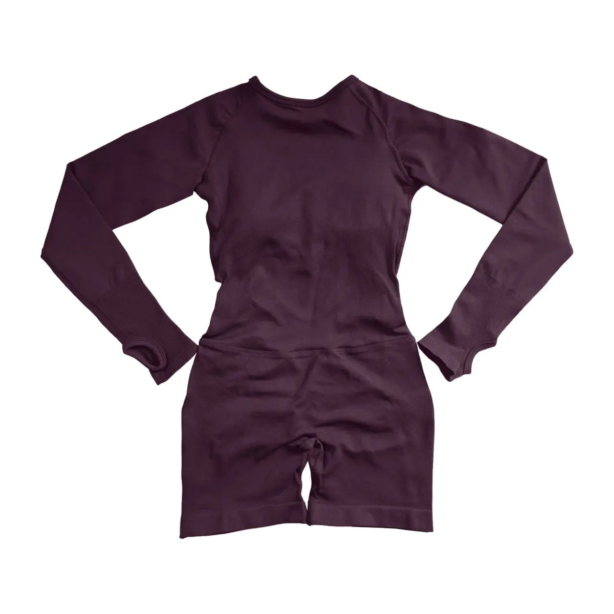 NCLAGEN Women's Seamless Long Sleeve Yoga Workout Jumpsuit