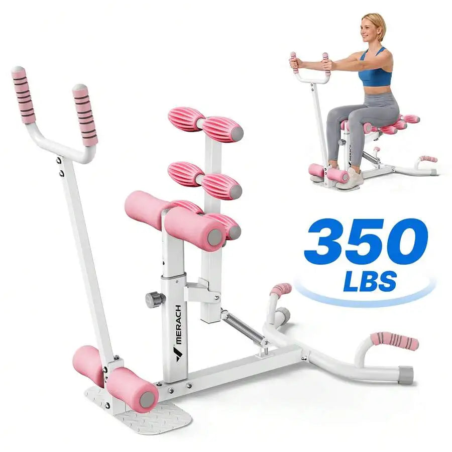 Adjustable Squat, Ab and Glute Trainer for Home Workouts