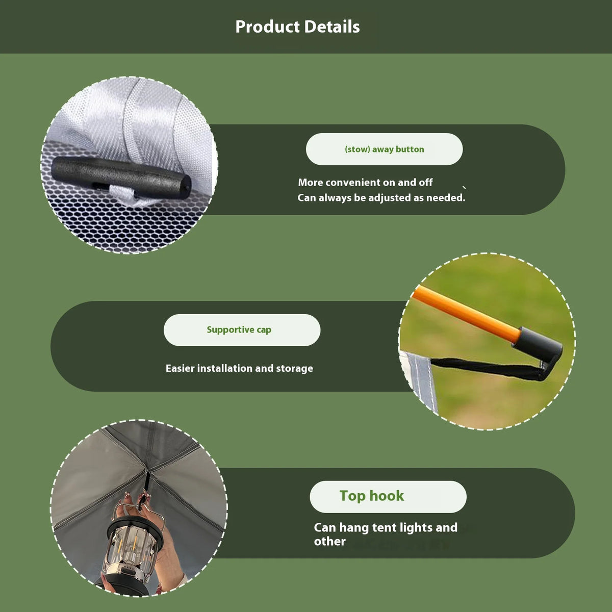 Pakicetus Quick Setup Automatic Camping Sunshade Tent