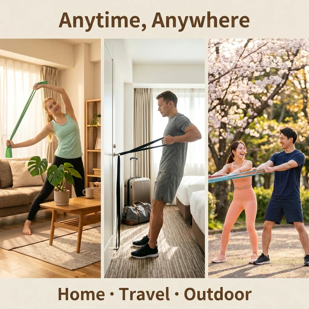 SUNPOW Pull Up Assistance Bands for Strength Training and Mobility