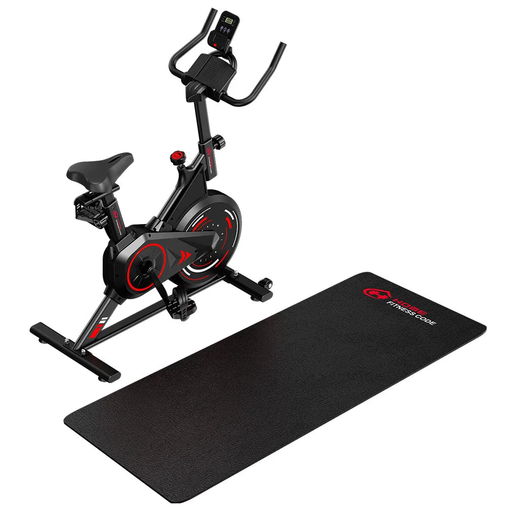 Botifly Foldable Low Noise Stationary Exercise Bike With LCD Monitor