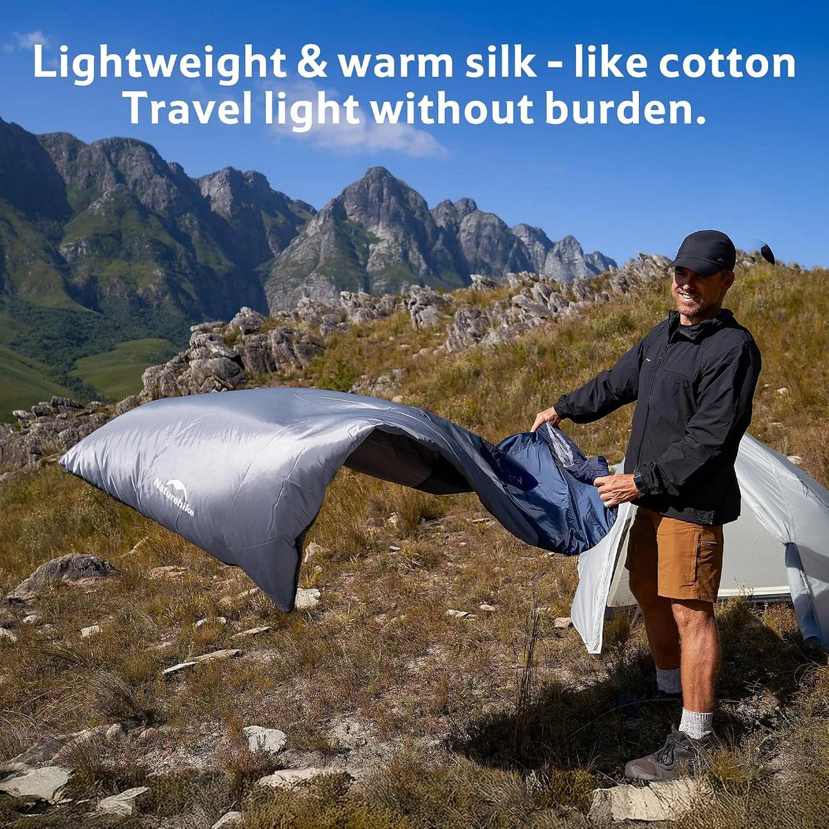 Naturehike Lightweight Compact Camping Sleeping Bag For Outdoor Adventures