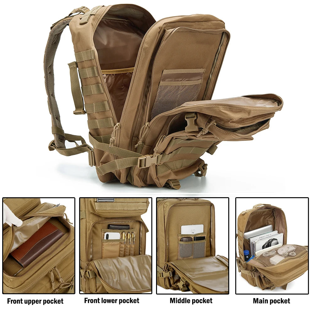 ReFire Gear Tactical Backpack for Hiking and Outdoor Travel