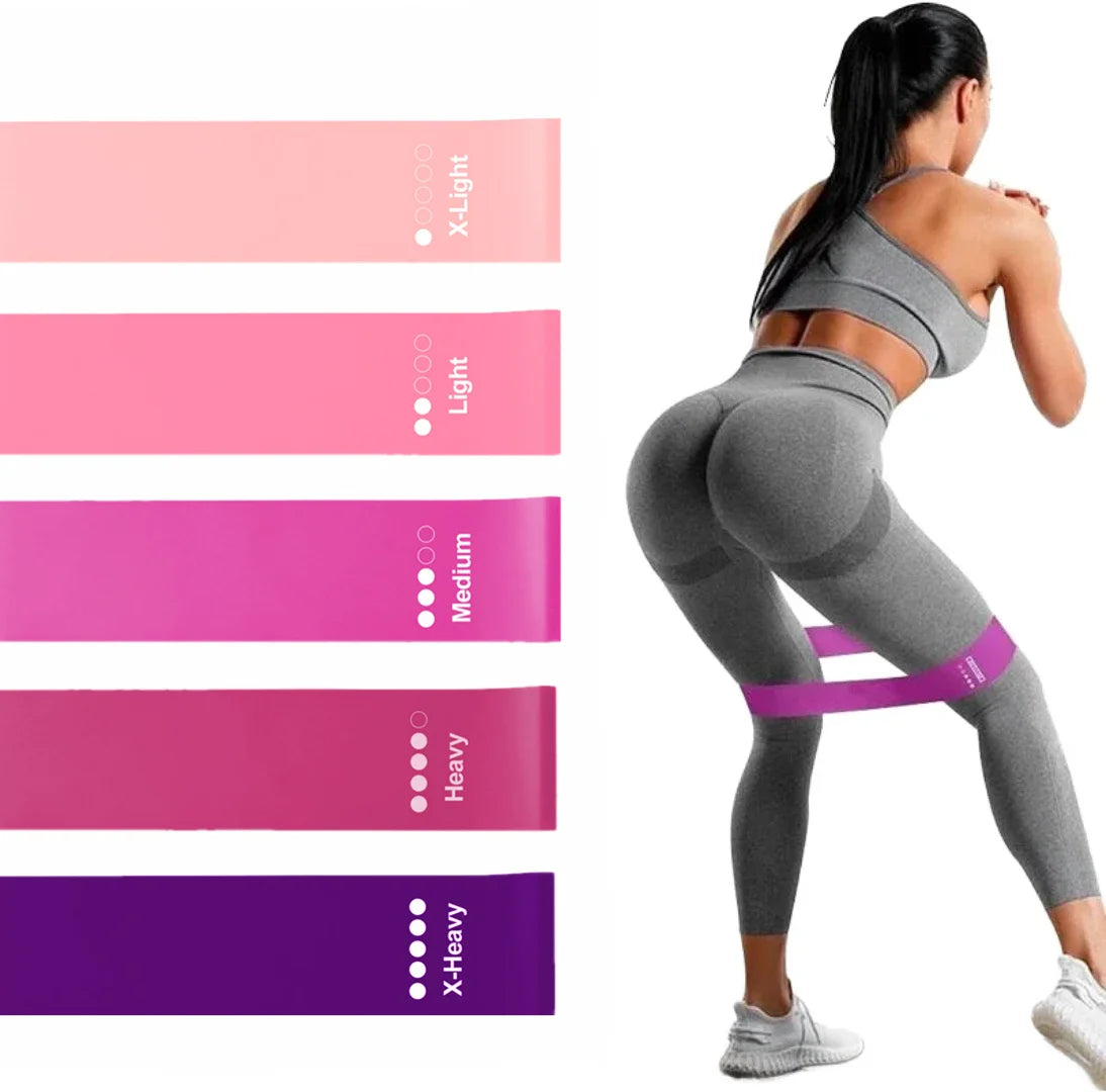 Resistance Loop Bands for Fitness Yoga and Exercise