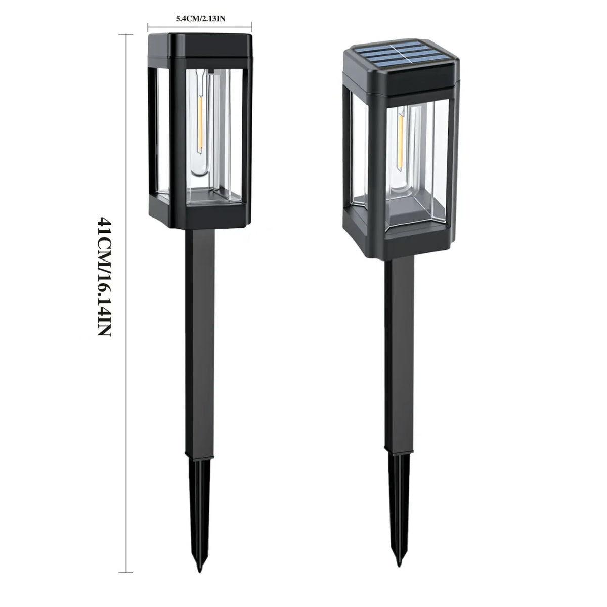 Solar Powered Waterproof Outdoor Path Lights for Gardens