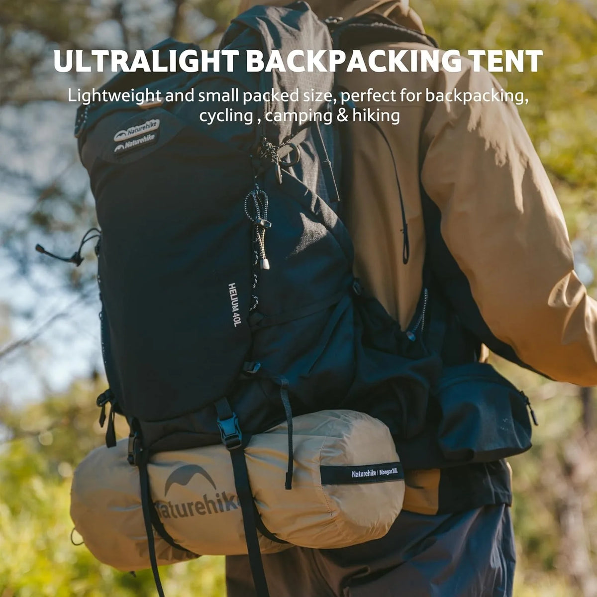 Naturehike Mongar Ultralight Waterproof Backpacking Tent and Shelter