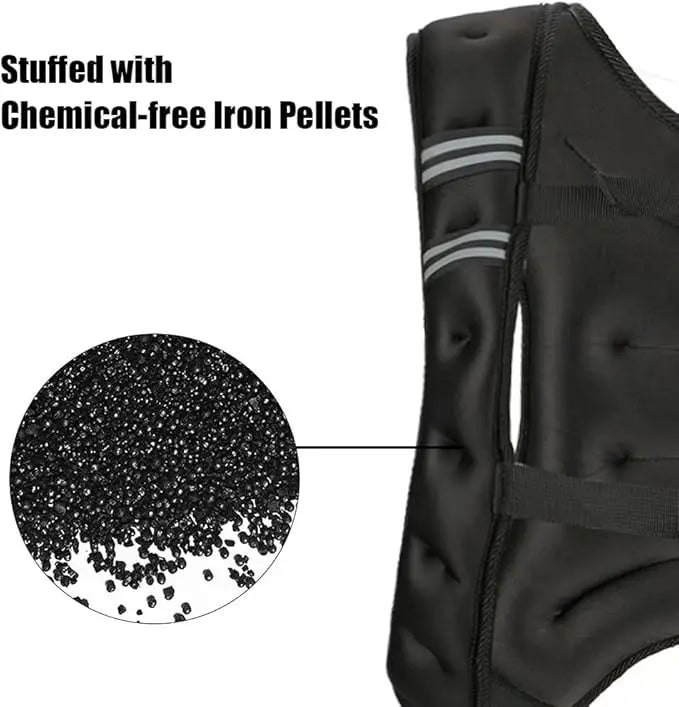 Weighted Workout Vest For Strength Training And Cardio