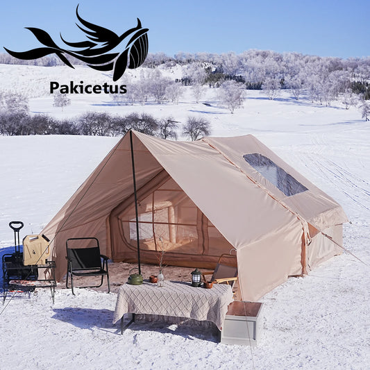 Pakicetus Inflatable Glamping Tent With Roof Window